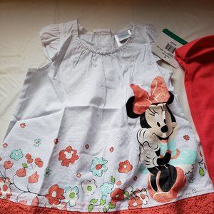 NWT DISNEY BABY 2 PIECE SET OUTFIT SIZE 18 MONTHS